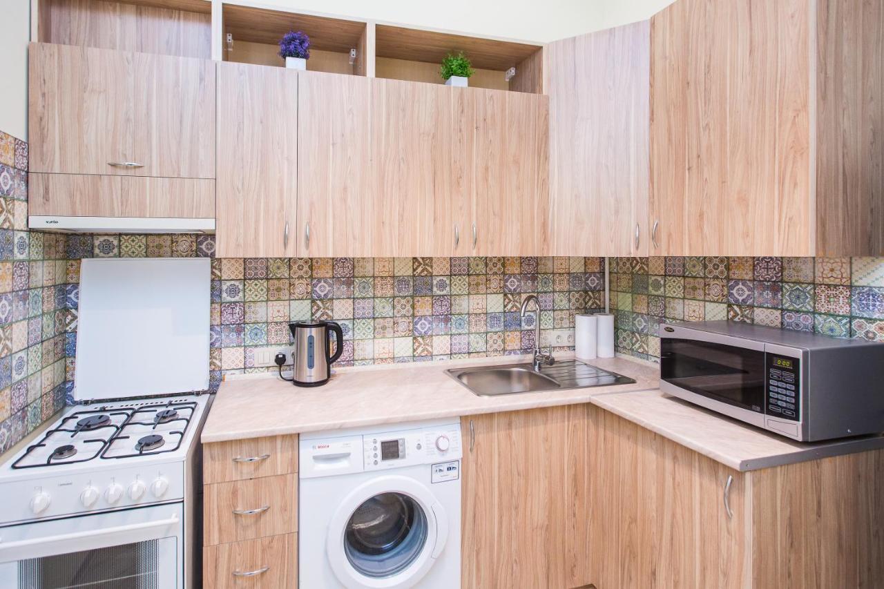 Avangard On Sholom Aleikhem St 7 Apart Apartman Lviv Kültér fotó